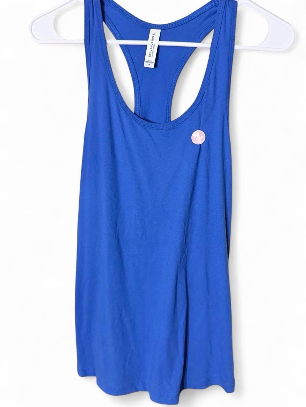Bella Canvas Bright Blue Racerback Tank Top